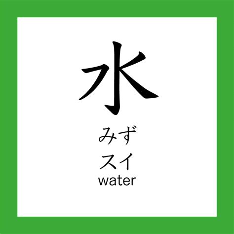 水meaning